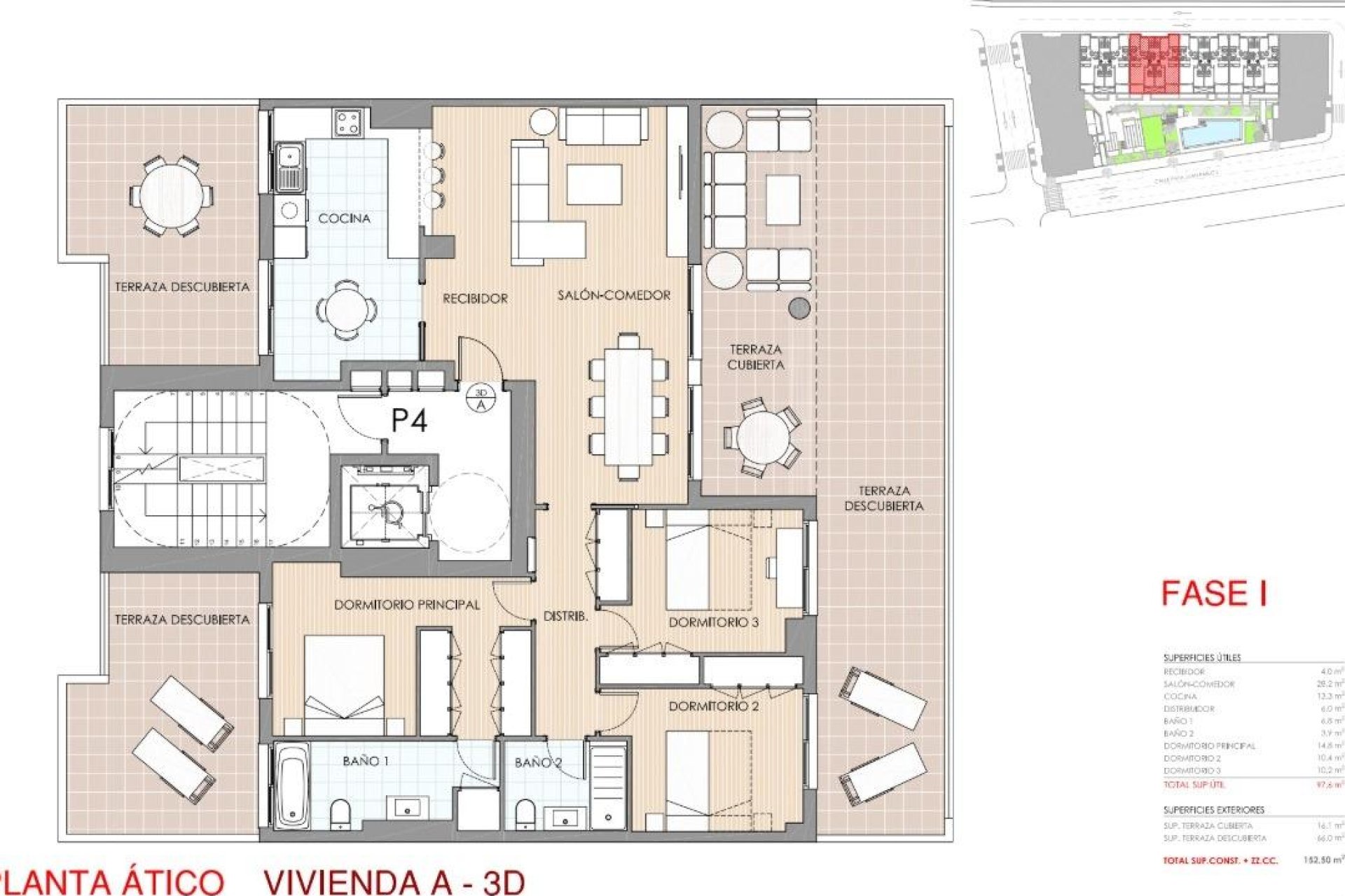 Nieuwbouw woningen - Penthouse - Aguilas - Costa Calida