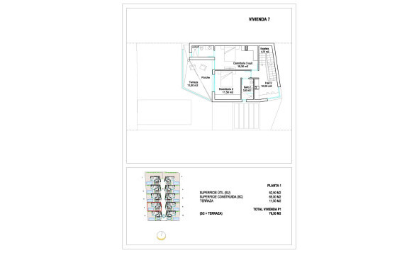 Nieuwbouw woningen - 3. Halfvrijstaand huis - Orihuela Costa - Costa Blanca Zuid