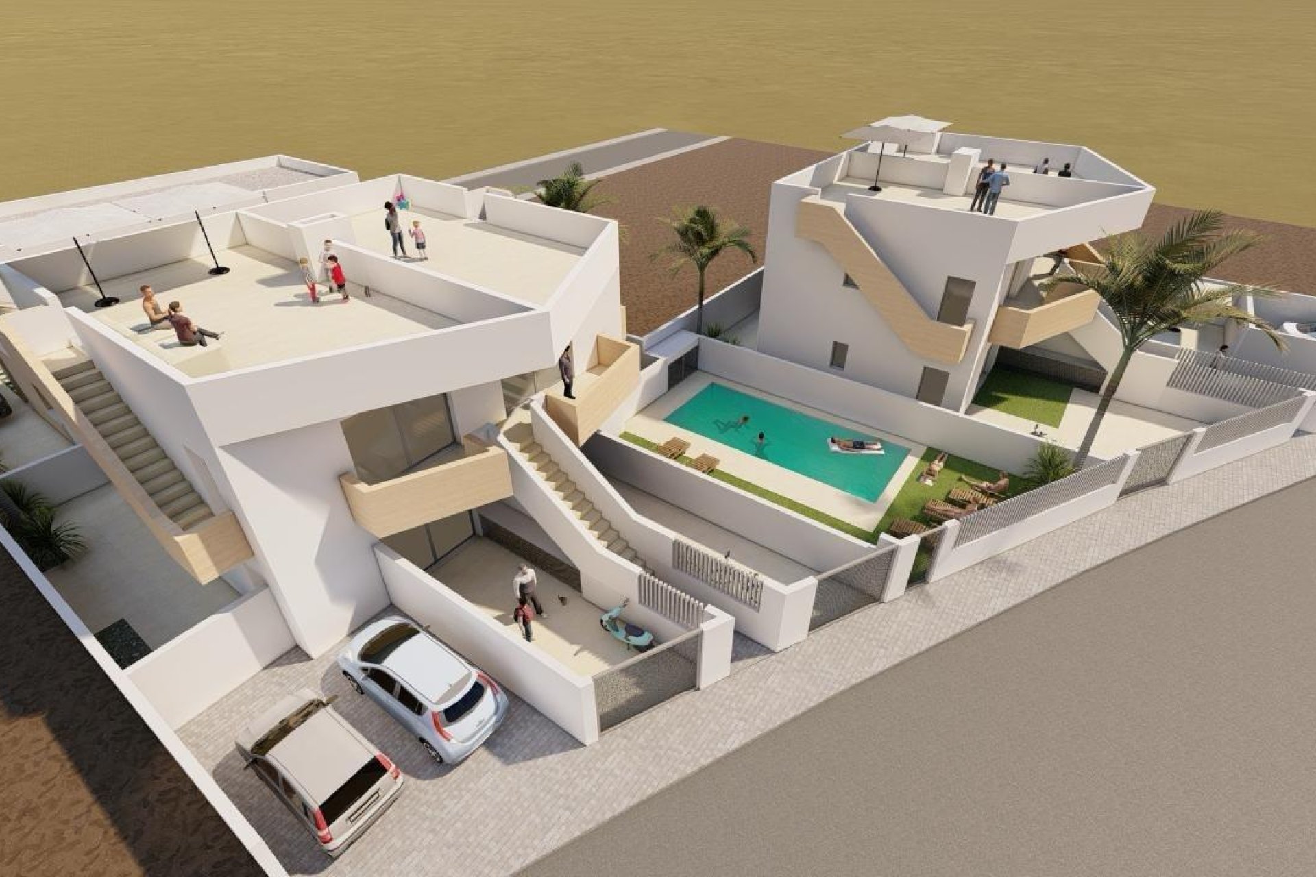 Nieuwbouw woningen - Villa - Puerto de Mazarrón - Costa Calida