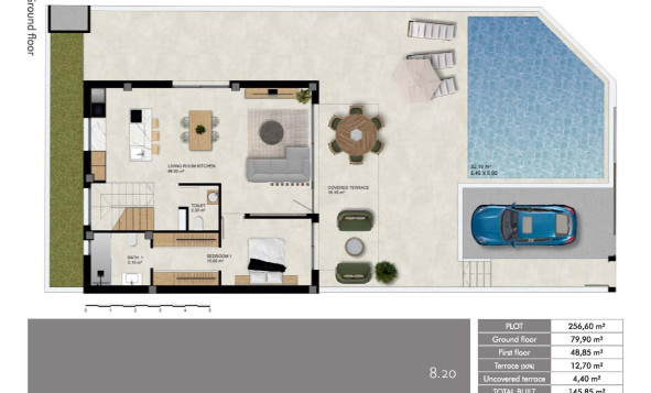 Nieuwbouw woningen - 3. Halfvrijstaand huis - Dolores - Costa Blanca Zuid