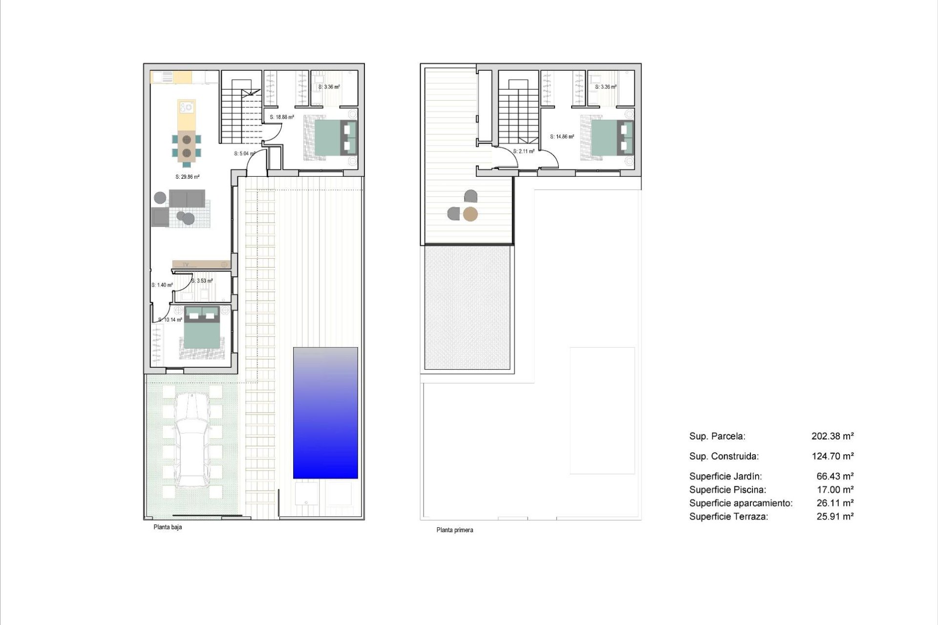 Obra nueva - Town house - San Javier - Costa Calida