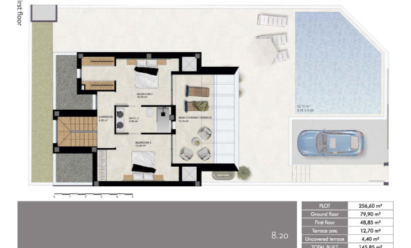 Nieuwbouw woningen - 3. Halfvrijstaand huis - Dolores - Costa Blanca Zuid