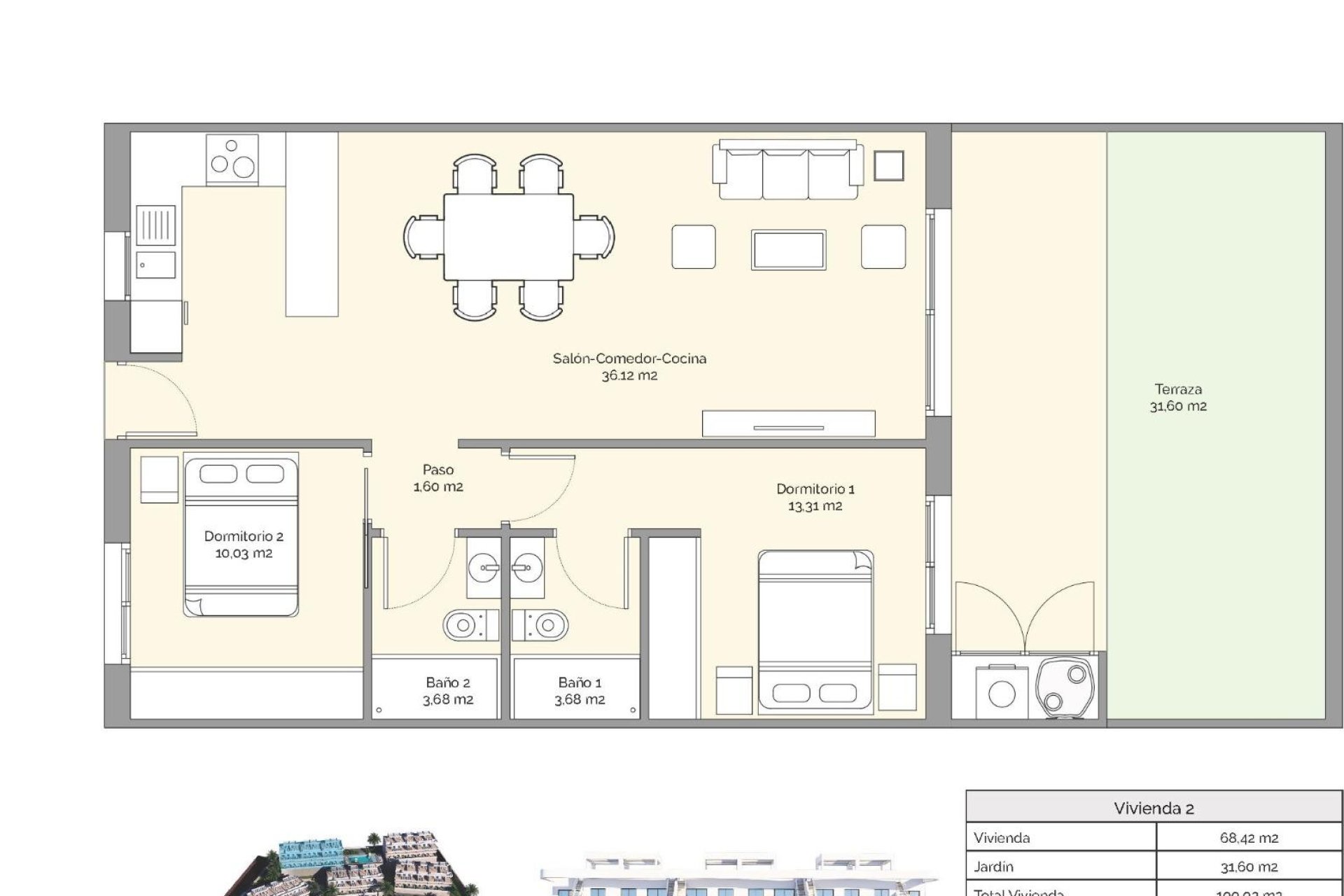 Nieuwbouw woningen - Appartement - Finestrat - Costa Blanca North