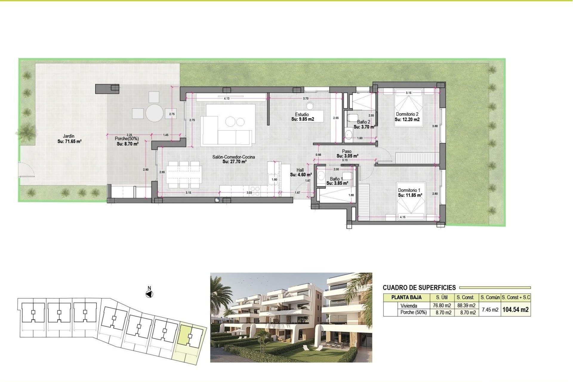 Nieuwbouw woningen - Appartement - Condado de Alhama - Costa Calida