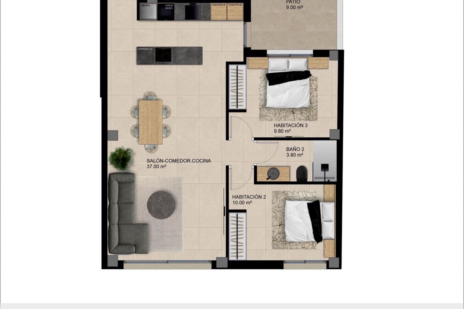 Nieuwbouw woningen - Appartement - Benijofar