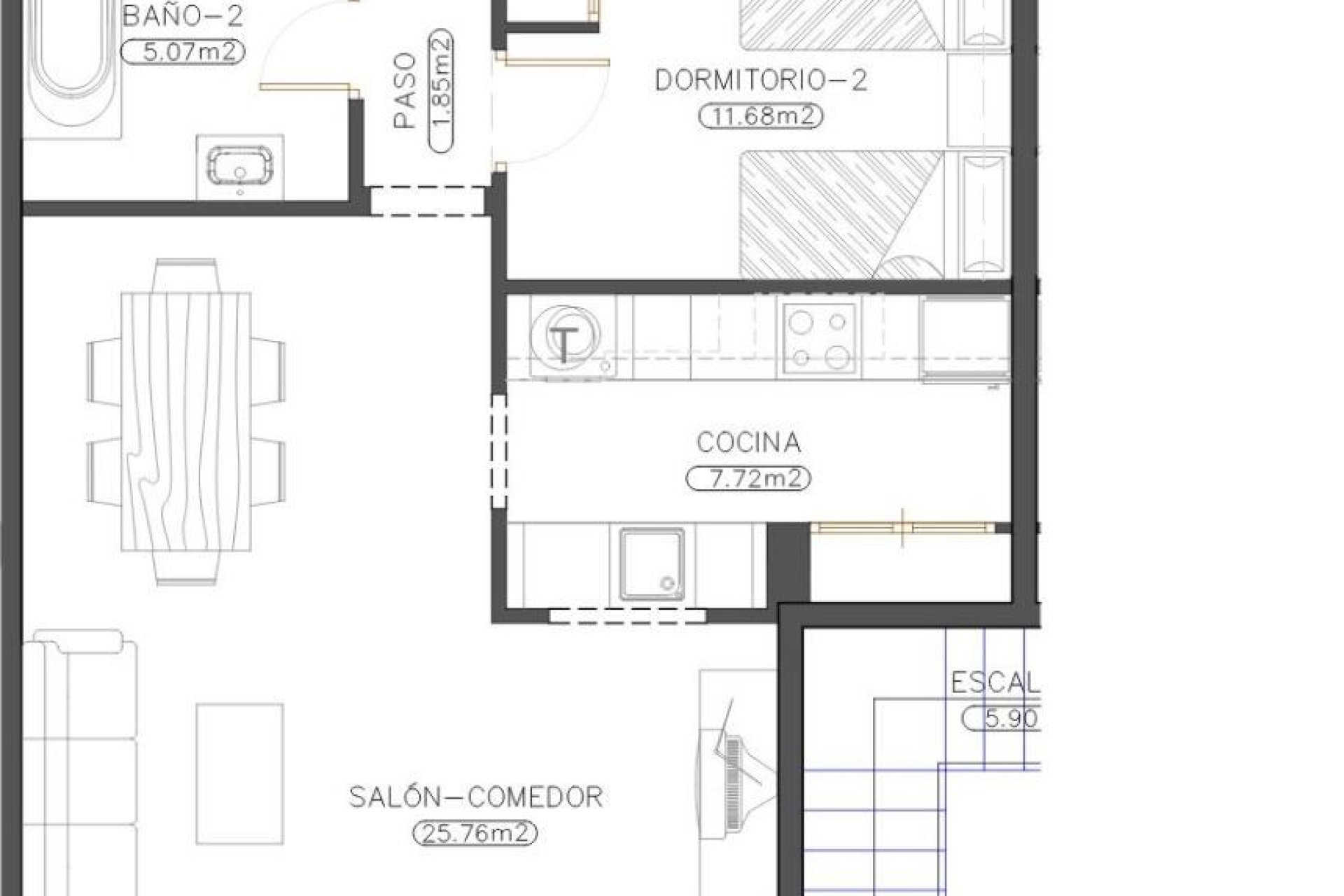 New build - Penthouse - Cuevas del Almanzora - Coast of Almeria