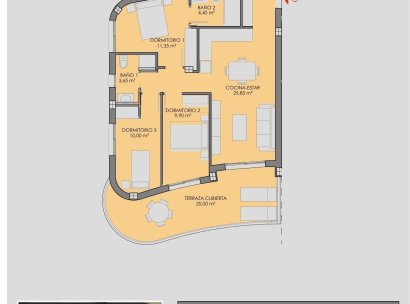 Appartement · Nieuwbouw woningen - Serena Golf · Murcia · Spanje