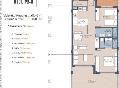 Appartement · Nieuwbouw woningen - Los Alcázares · La Serena Golf · Murcia · Spanje