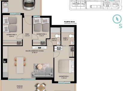 Bungalow · Nieuwbouw woningen - Torre de la Horadada · Alicante · Spanje