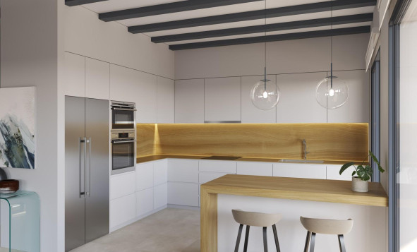 Nieuwbouw woningen - 3. Halfvrijstaand huis - Penàguila - Costa Blanca Noord