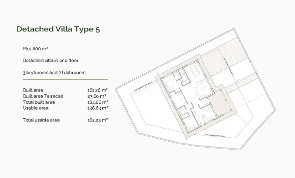 Nieuwbouw woningen - 3. Halfvrijstaand huis - Penàguila - Costa Blanca Noord