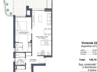 Bungalow · New build - Ciudad Quesada · Lo Marabú · Alicante · Spain