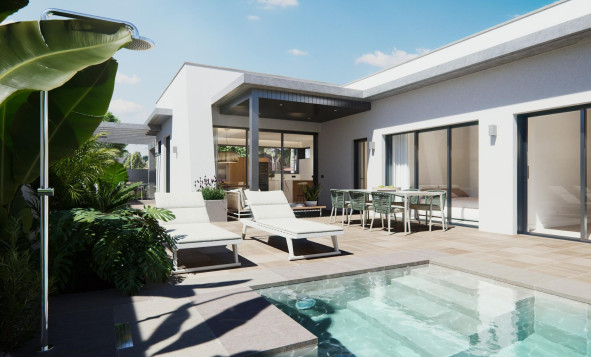 Nieuwbouw woningen - 3. Halfvrijstaand huis - San Javier - Costa Calida