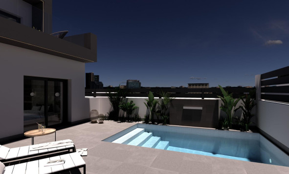 Nieuwbouw woningen - 3. Halfvrijstaand huis - Benijofar - Costa Blanca Zuid