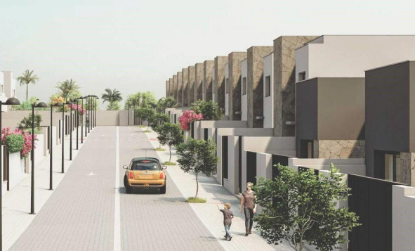 Nieuwbouw woningen - 3. Halfvrijstaand huis - San Juan de los Terreros - Almeria