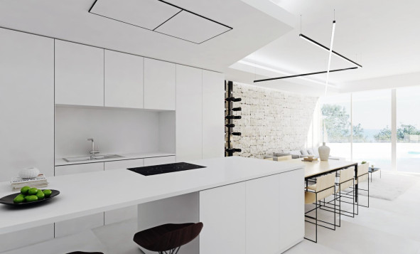 Nieuwbouw woningen - 3. Halfvrijstaand huis - Calpe - Costa Blanca Noord