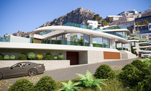 Nieuwbouw woningen - 3. Halfvrijstaand huis - Calpe - Costa Blanca Noord