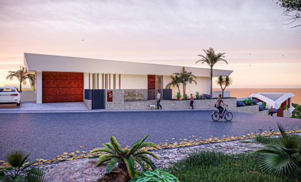 Nieuwbouw woningen - 3. Halfvrijstaand huis - Calpe - Costa Blanca Noord