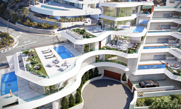 Nieuwbouw woningen - 3. Halfvrijstaand huis - Calpe - Costa Blanca Noord