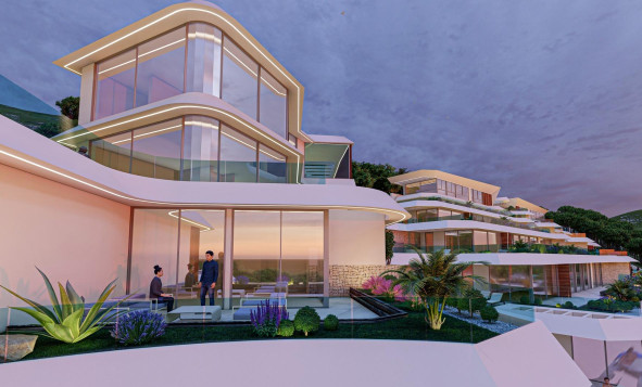 Nieuwbouw woningen - 3. Halfvrijstaand huis - Calpe - Costa Blanca Noord