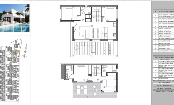 Nieuwbouw woningen - 3. Halfvrijstaand huis - Finestrat - Costa Blanca Noord