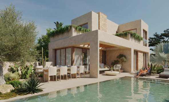 Nieuwbouw woningen - 3. Halfvrijstaand huis - Finestrat - Costa Blanca Noord