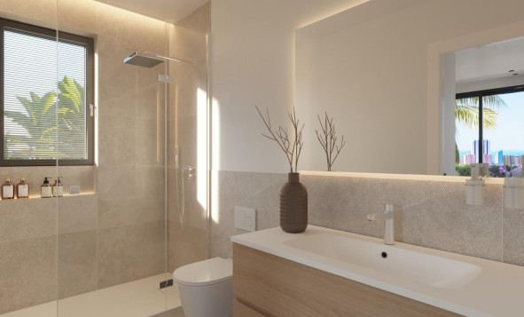 Nieuwbouw woningen - 3. Halfvrijstaand huis - Finestrat - Costa Blanca Noord