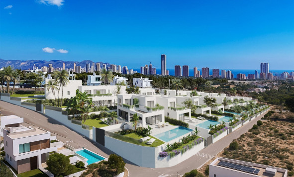 Nieuwbouw woningen - 3. Halfvrijstaand huis - Finestrat - Costa Blanca Noord