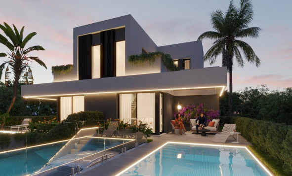 Nieuwbouw woningen - 3. Halfvrijstaand huis - Finestrat - Costa Blanca Noord