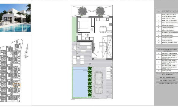 Nieuwbouw woningen - 3. Halfvrijstaand huis - Finestrat - Costa Blanca Noord