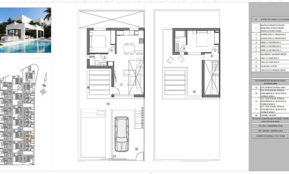 Nieuwbouw woningen - 3. Halfvrijstaand huis - Finestrat - Costa Blanca Noord