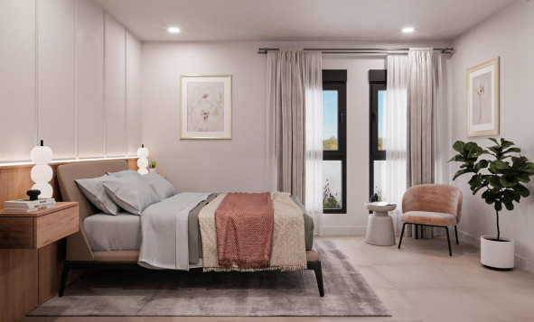 Nieuwbouw woningen - 3. Halfvrijstaand huis - Fuente Alamo de Murcia - Costa Calida