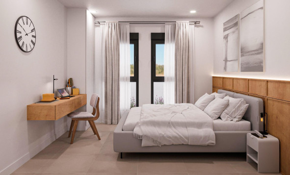 Nieuwbouw woningen - 3. Halfvrijstaand huis - Fuente Alamo de Murcia - Costa Calida