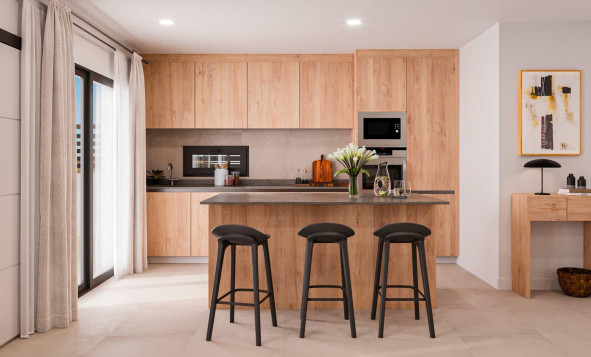 Nieuwbouw woningen - 3. Halfvrijstaand huis - Fuente Alamo de Murcia - Costa Calida