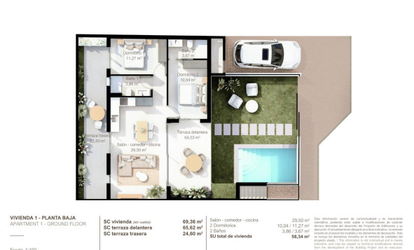 Nieuwbouw woningen - 1. Appartement / flat - San Pedro del Pinatar - Costa Calida