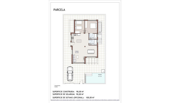 Nieuwbouw woningen - 3. Halfvrijstaand huis - Vera - Almeria