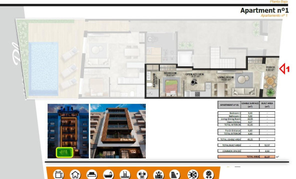 Nieuwbouw woningen - 1. Appartement / flat - Torrevieja - Costa Blanca Zuid
