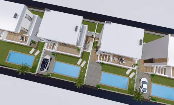 Nieuwbouw woningen - 3. Halfvrijstaand huis - Finestrat - Costa Blanca Noord