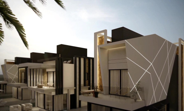 Nieuwbouw woningen - 3. Halfvrijstaand huis - Puerto de Mazarron - Costa Calida