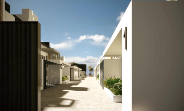Nieuwbouw woningen - 3. Halfvrijstaand huis - Puerto de Mazarron - Costa Calida