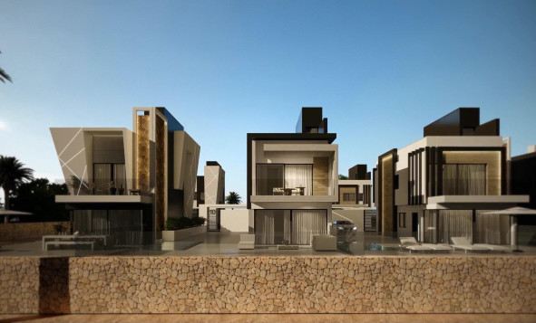 Nieuwbouw woningen - 3. Halfvrijstaand huis - Puerto de Mazarron - Costa Calida