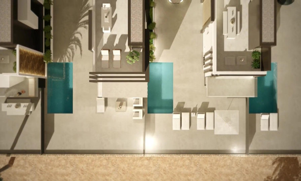 Nieuwbouw woningen - 3. Halfvrijstaand huis - Puerto de Mazarron - Costa Calida