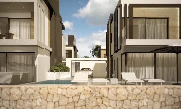 Nieuwbouw woningen - 3. Halfvrijstaand huis - Puerto de Mazarron - Costa Calida
