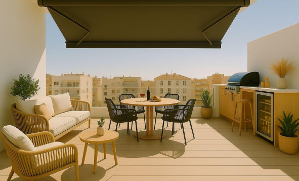 Nieuwbouw woningen - 1. Appartement / flat - Guardamar del Segura - Costa Blanca Zuid