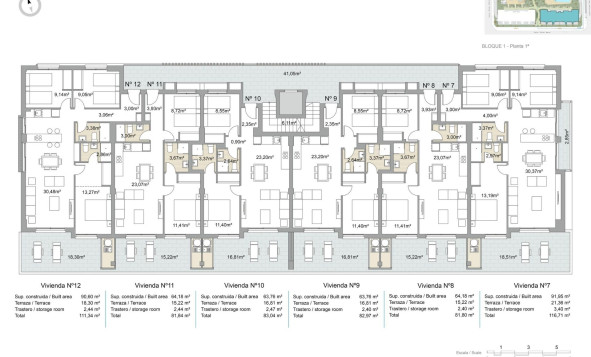 Nieuwbouw woningen - 1. Appartement / flat - Pilar de la Horadada - Costa Blanca Zuid
