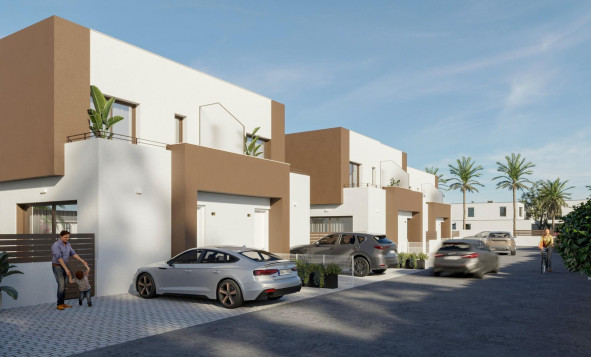 New build - 3. Semi-detached house - La Marina - Costa Blanca South