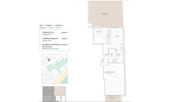 Obra nueva - 1. Apartamento / piso - Villajoyosa - Costa Blanca Norte 