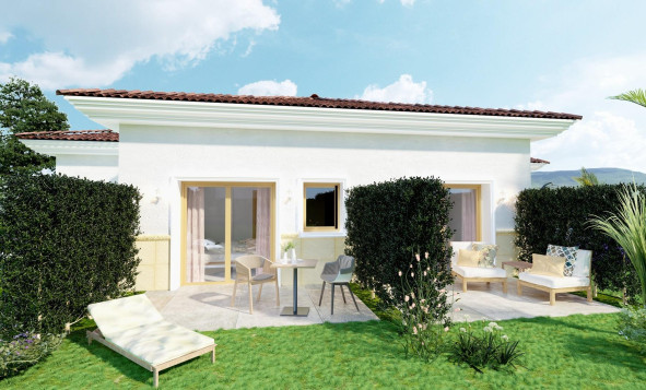 Nieuwbouw woningen - 3. Halfvrijstaand huis - Pinoso - Costa Blanca Noord