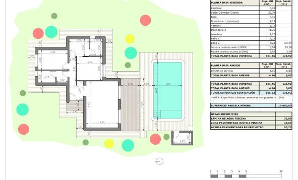 Obra nueva - 3. Casa pareada - Pinoso - Costa Blanca Norte 
