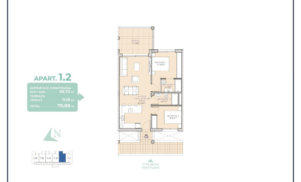 Nieuwbouw woningen - 1. Appartement / flat - Los Alcazares - Costa Calida